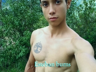 Esteban_burns