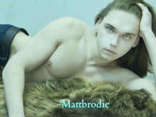 Mattbrodie